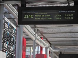 Primer paradero inteligente para controlar y reducir la evasión