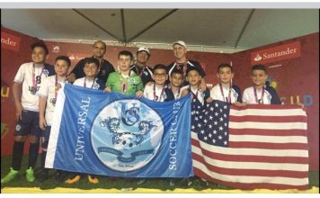 UNIVERSAL SOCCER CLUB DE NEWARK, NJ PARTICIPO EN BRASIL DEL TORNEO “GO CUP 2018”