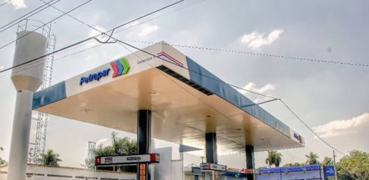 Petropar ajustó precios de combustibles