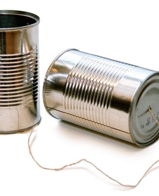 Dos latas y un cordel