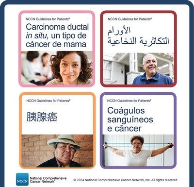 NCCN SE COMPROMETE A COMPARTIR RECURSOS GALARDONADOS PARA PERSONAS CON CÁNCER EN ESPAÑOL Y OTROS IDIOMAS